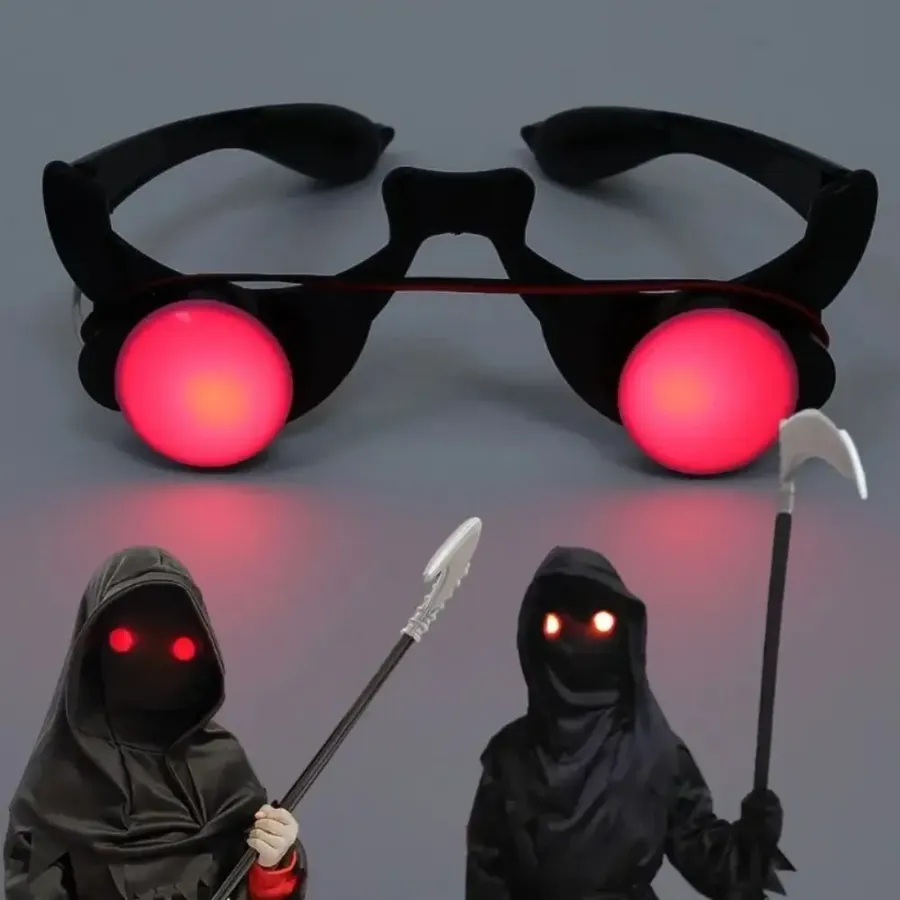 Glow Red Eye Horror Glasses — wholesale Party & Gifts by the case