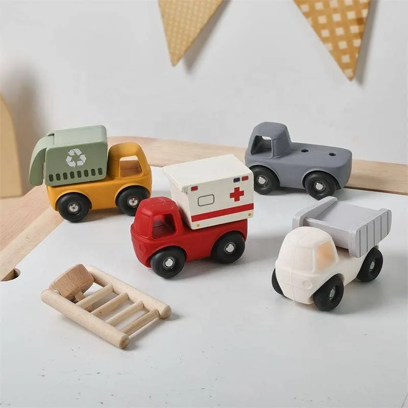 Silicone Vehicle Toys For Kids - Assorted — wholesale Toys & Games by the case