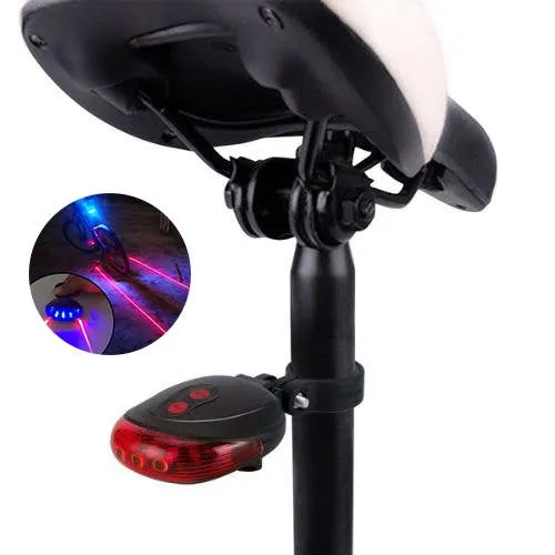 USB Rechargeable Bicycle Laser Tail Light | Safety — wholesale Tech & Gadgets by the case