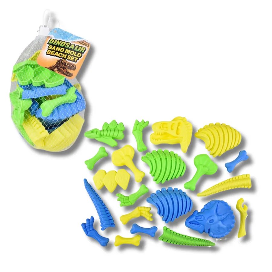 Dinosaur Mold Beach Set Toy For Kids — wholesale Toys & Games by the case