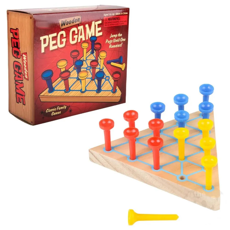 Wooden Peg Game for Kids — wholesale Toys & Games by the case