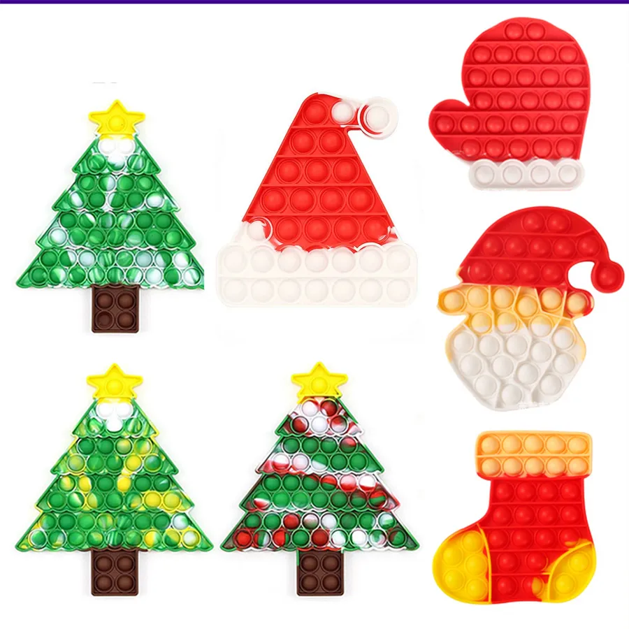 Mix Christmas Pop It Fidget Kids & Toddlers Toys — wholesale Fidgets & Sensory by the case