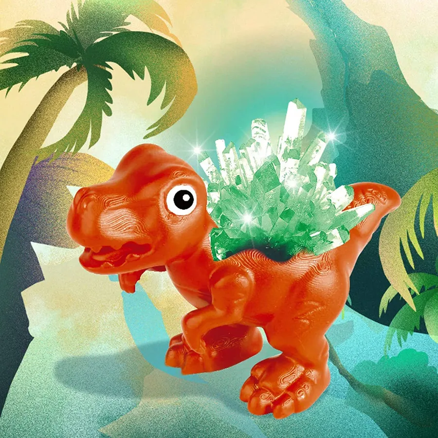 Kids Dinosaur Crystal Terrarium Toy — wholesale Toys & Games by the case