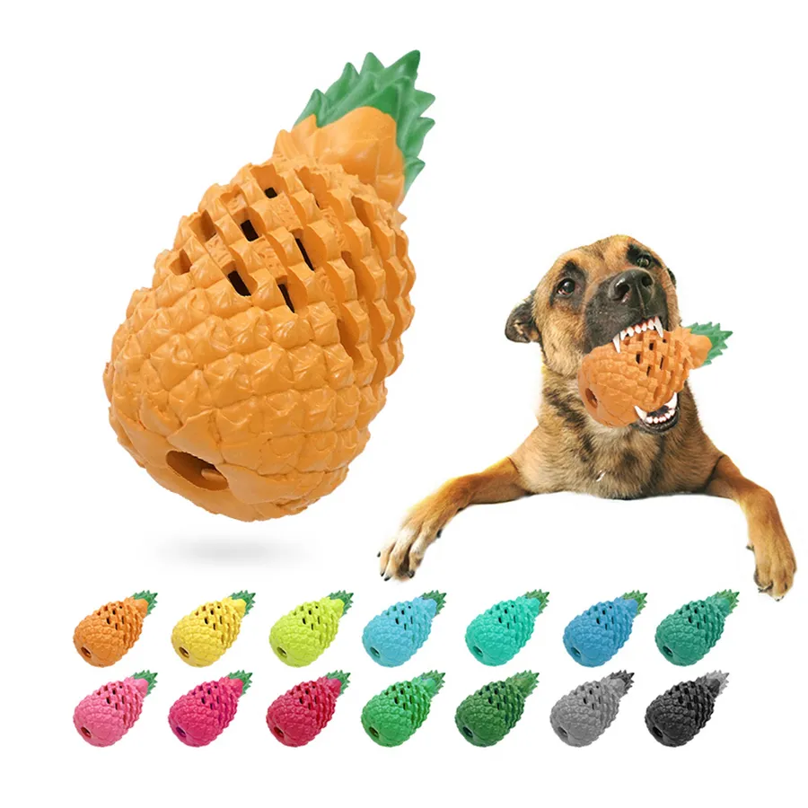 Pineapple Dog Chew Toy For Aggressive Chewer — wholesale Pet by the case