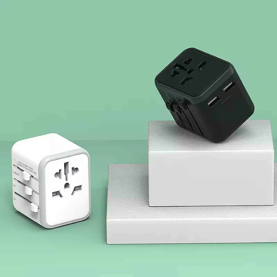 Universal Travel Adapter with USB Ports — wholesale Tech & Gadgets by the case