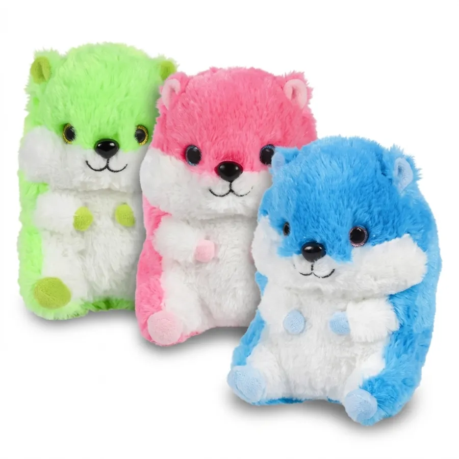 Neon Easter Hamster Plush Toy – Soft Kids Gift Bulk — wholesale Plush & Squishies by the case