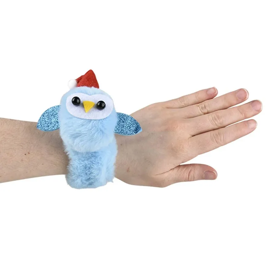 New Christmas Style Soft Slap Bracelets For kids - Assorted — wholesale Seasonal & Holiday by the case