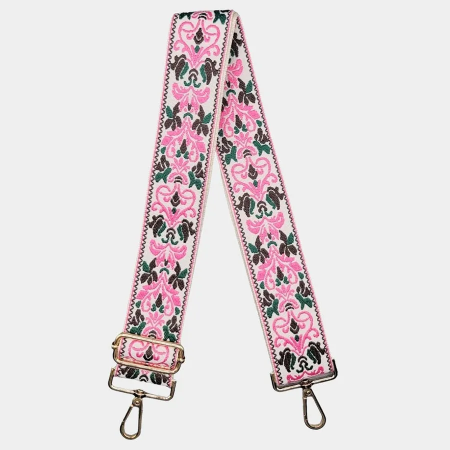 Bohemian-inspired Pattern Adjustable Versatile Handbag Strap — wholesale Bags & Backpacks by the case