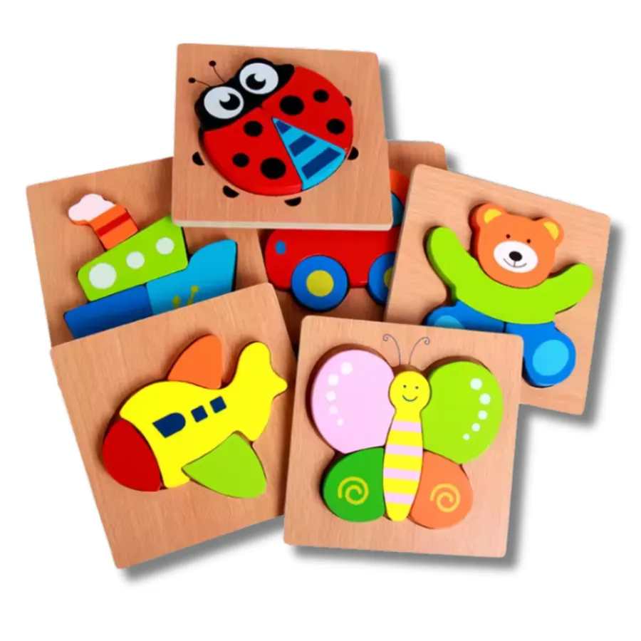 Animals & Vehicles Educational Brain Toddlers Toy- Assorted — wholesale Toys & Games by the case