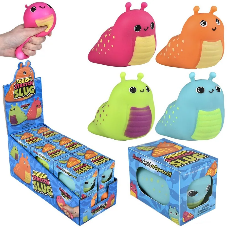 Squishy And Stretchy Slug Kids Toys For — wholesale Plush & Squishies by the case