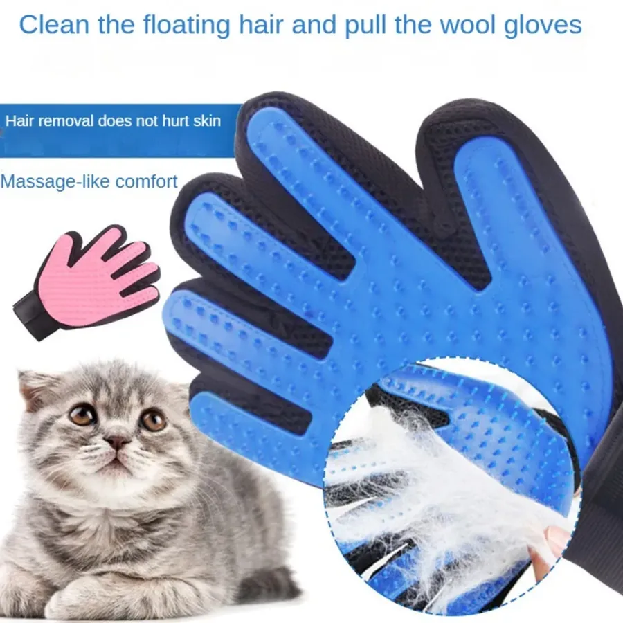 Cat Grooming Brush - Hair Removal Glove for Pets — wholesale Apparel & Accessories by the case