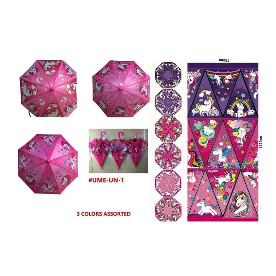 Easter Unicorn Printed Umbrellas For kids — wholesale Seasonal & Holiday by the case