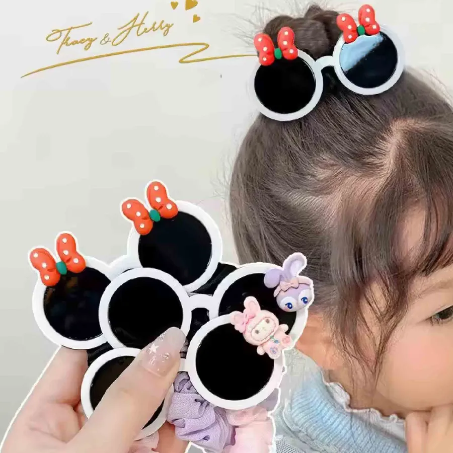 Bow Glasses Hair Rope Kids Hair Band Accessories — wholesale Apparel & Accessories by the case