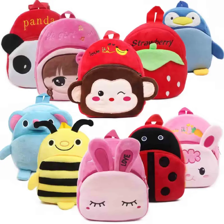 Plush Cartoon School Backpack For Kids Home Décor — wholesale Plush & Squishies by the case