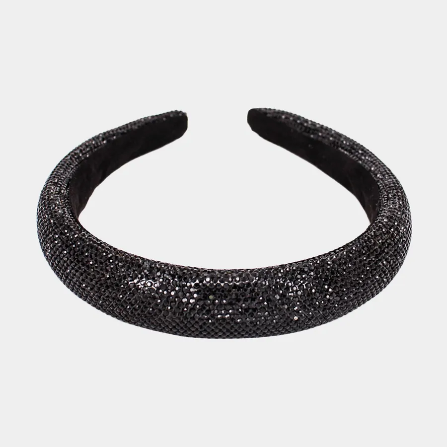 Fashionable Bling Padded Headband — wholesale Apparel & Accessories by the case