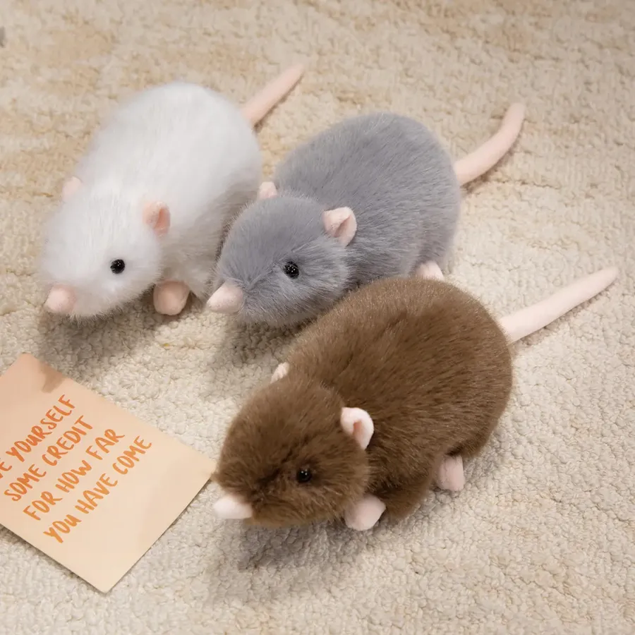 Assorted Cute Mouse Plush Toy Pillow — wholesale Plush & Squishies by the case