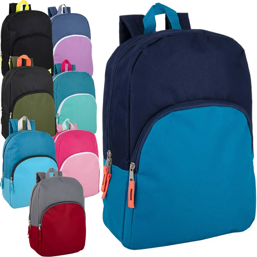 Kids Easter Backpack - Large Capacity, Assorted Prints, 15-Inch — wholesale Seasonal & Holiday by the case