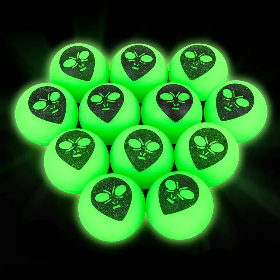 Dollar Item Direct 45mm Glow-in-The-Dark Alien Ball — wholesale Toys & Games by the case