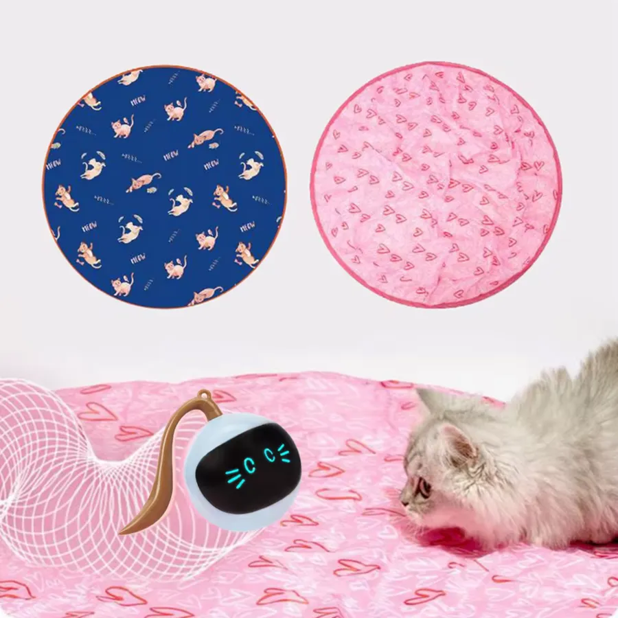 LED Interactive Cat Ball - Rotating Smart Toy — wholesale Pet by the case