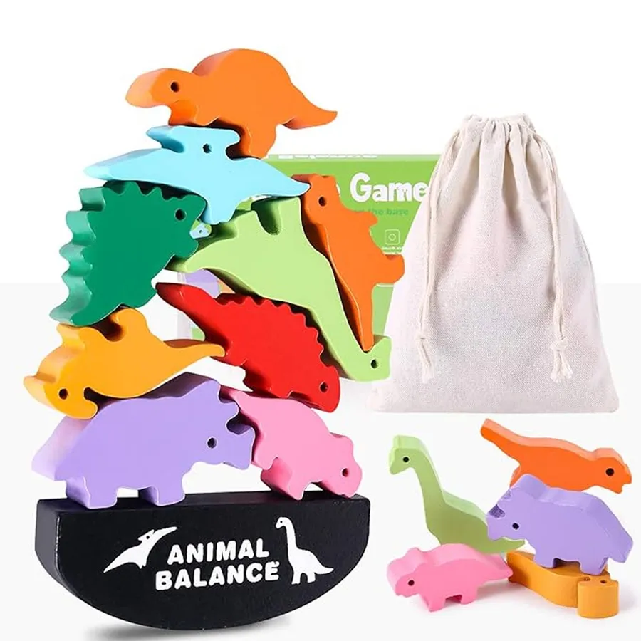 Educational Wooden Balance Block Kids Toys - Assorted — wholesale Toys & Games by the case
