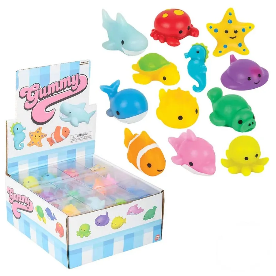 Sea Life Squeezy Animals Kids Toys For — wholesale Toys & Games by the case