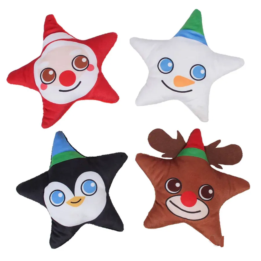 Plush Christmas Star "6-Inch" — wholesale Plush & Squishies by the case