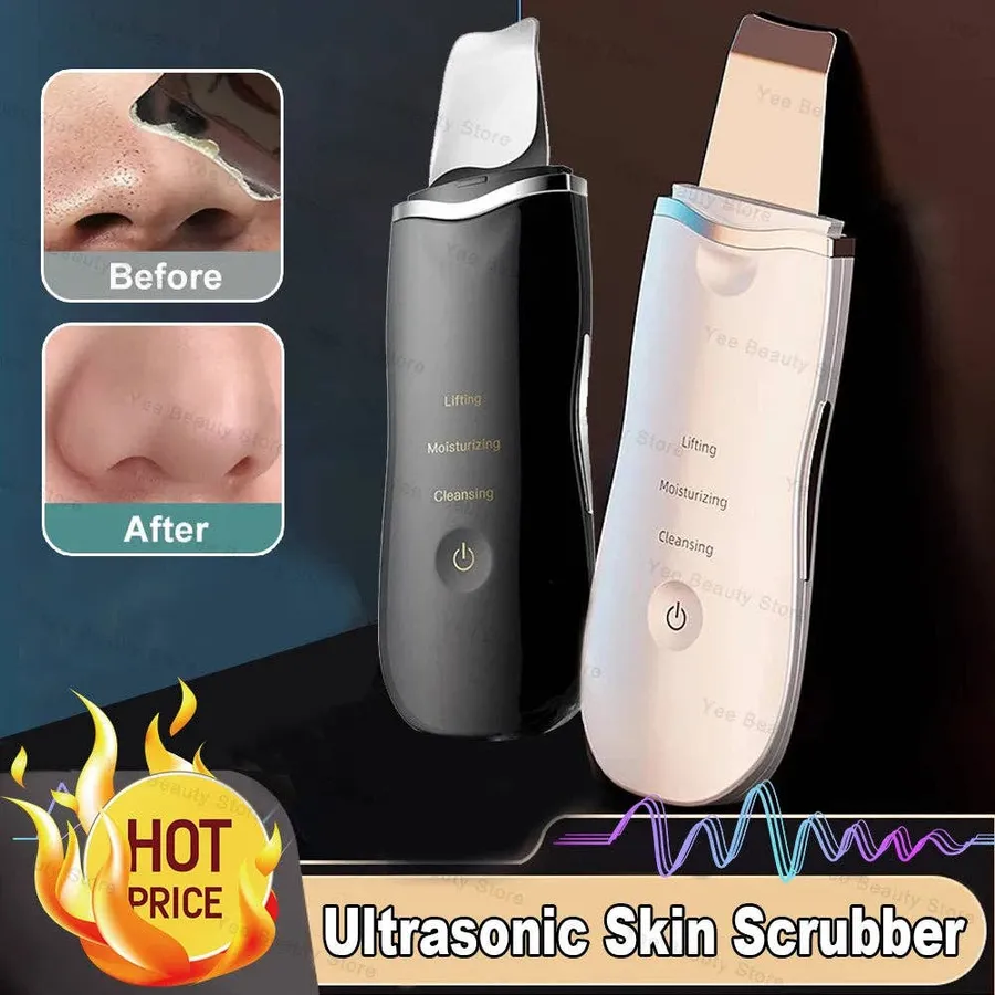 Ultrasonic Facial Skin Scrubber — Gullee Gadgets Deep Cleans — wholesale Kitchen & Drinkware by the case