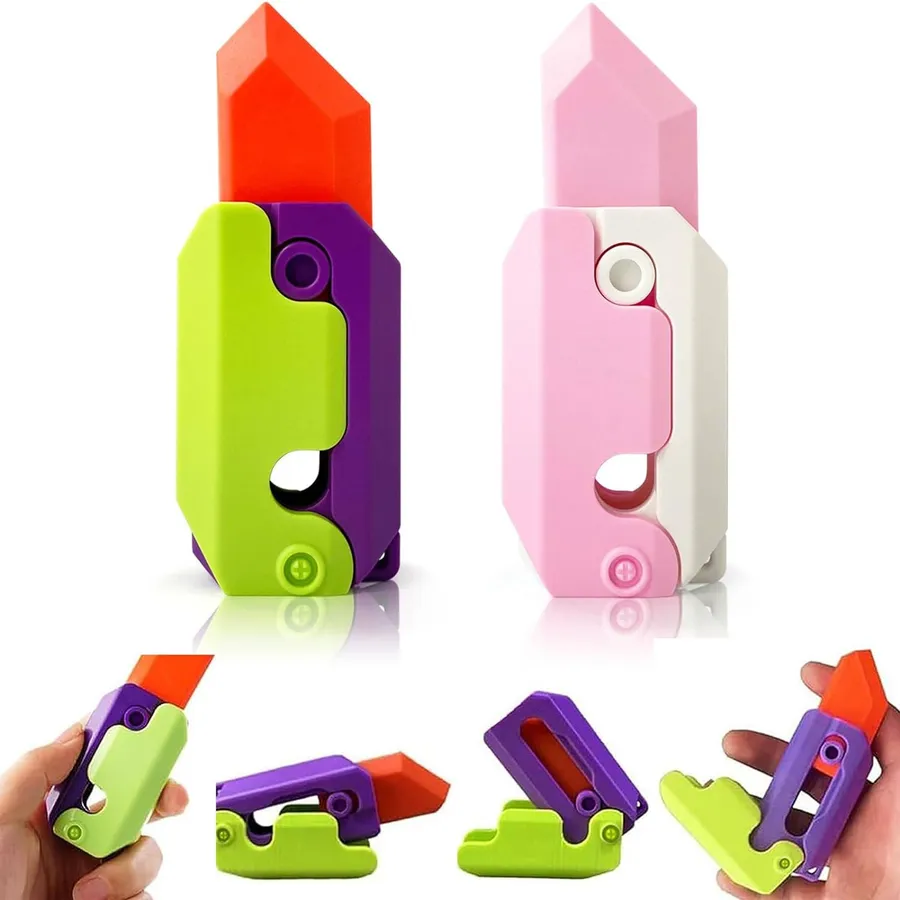 Gravity Fidget Toy 3D Printed Sensory Toy - Quick-Flip Hand Stress Toy for Focus & Calm — wholesale Fidgets & Sensory by the case