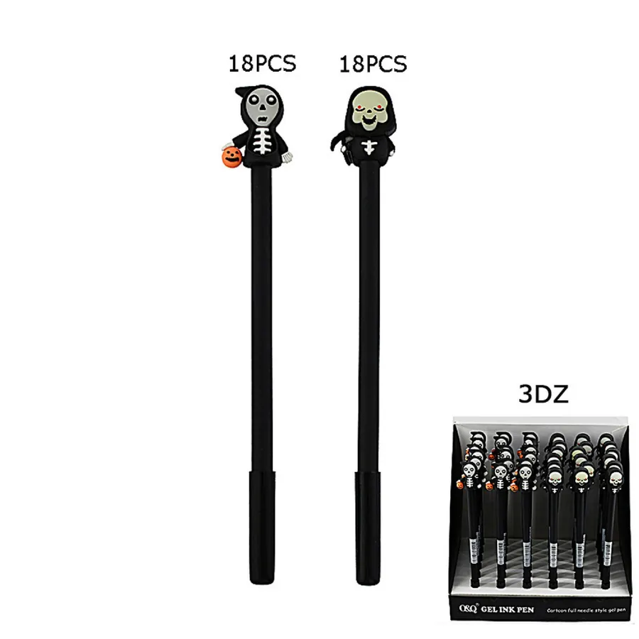 Halloween Theme Ballpoint Pens in Bulk – Assorted Spooky Nov — wholesale Seasonal & Holiday by the case