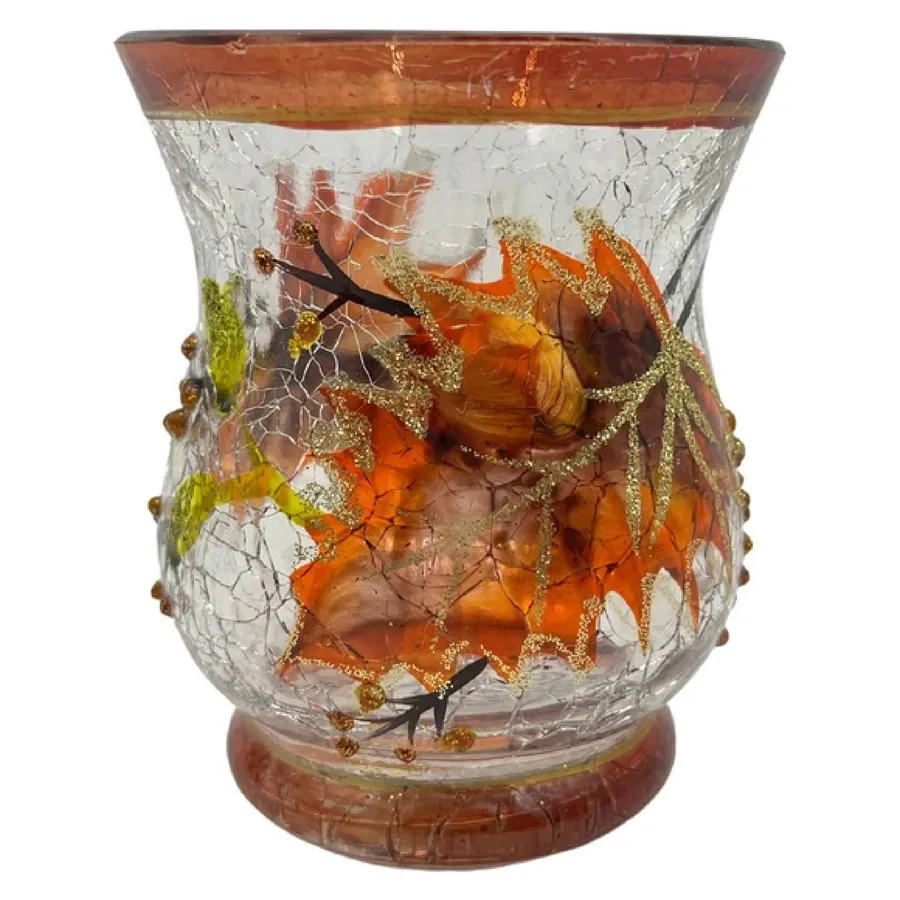 Leaves Votive Candle Holder for — wholesale Home & Décor by the case