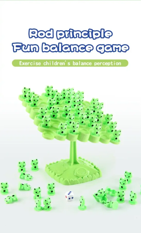Kids Educational Toy - Frog Balance Tree Stacking Game — wholesale Toys & Games by the case
