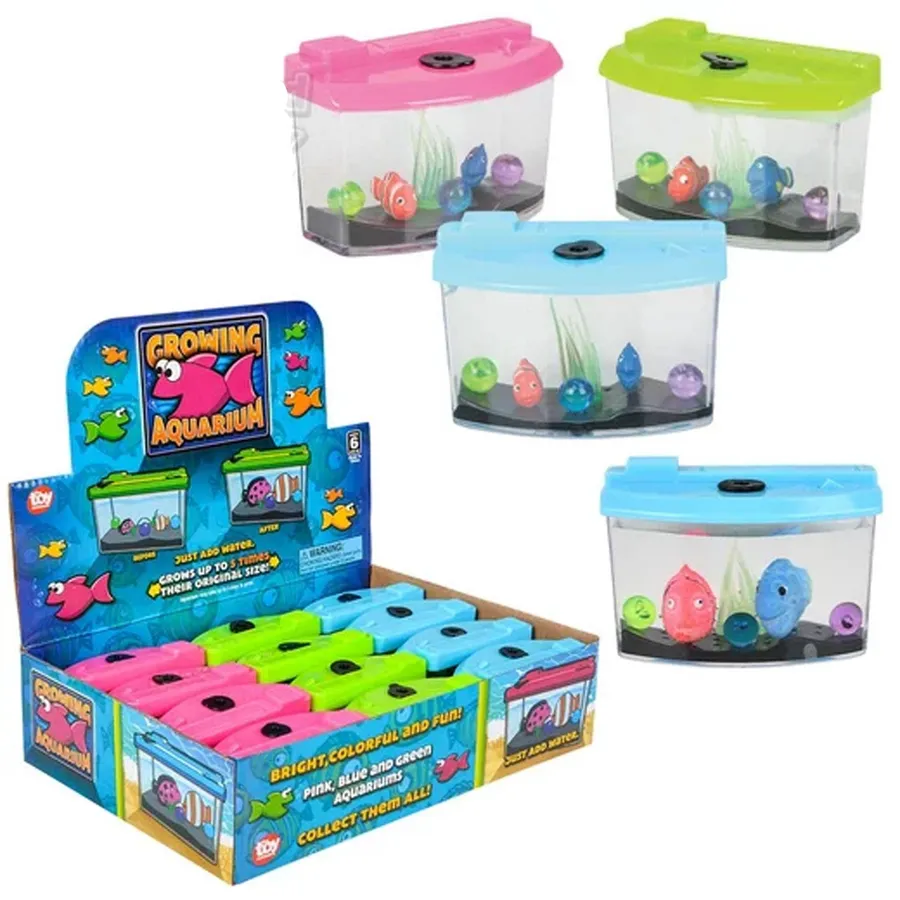 Keeraft Grow Aquarium Toy for Kids - Edu Keeraft Home Gifts — wholesale Toys & Games by the case