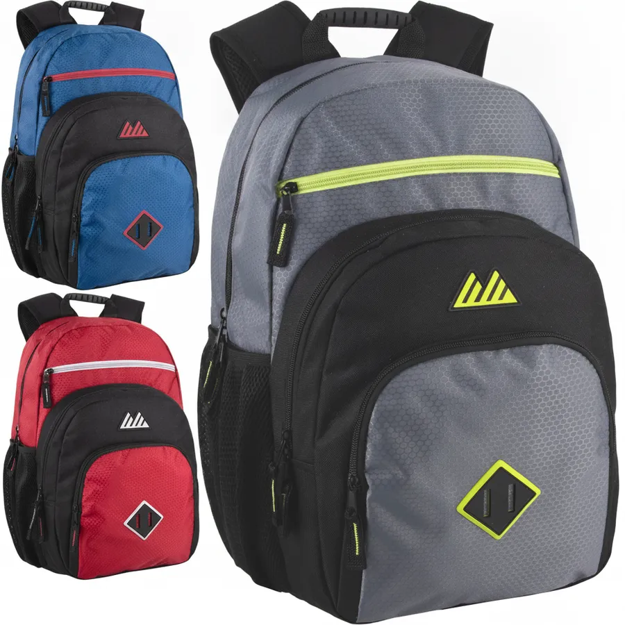 Laptop Backpack - Double Dome Travel Bag, 19-Inch — wholesale Bags & Backpacks by the case