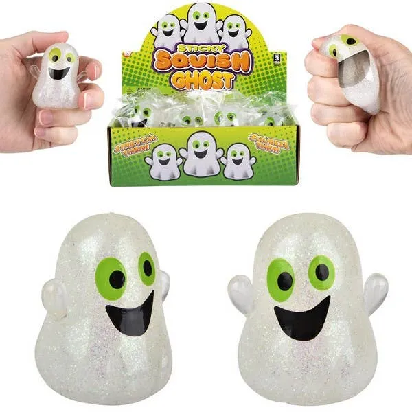 Squish Sticky Ghost | 2"inch — wholesale Plush & Squishies by the case