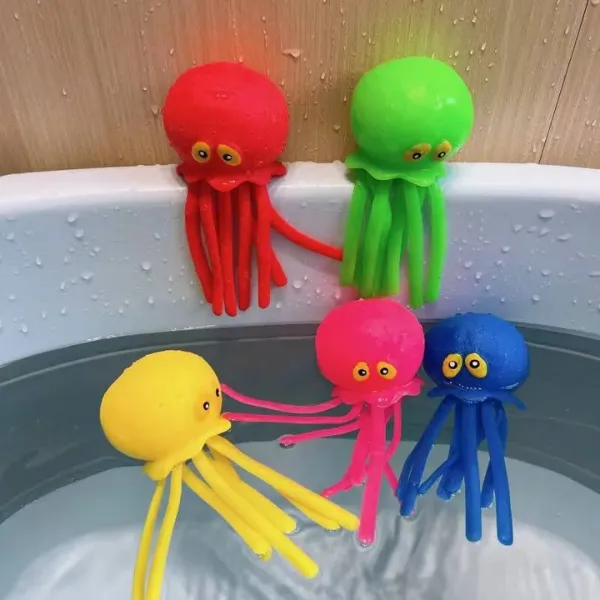 Squishy Toys Octopus Water Bath Toy - Kids Sensory Toy & Fidget Squeeze — wholesale Fidgets & Sensory by the case