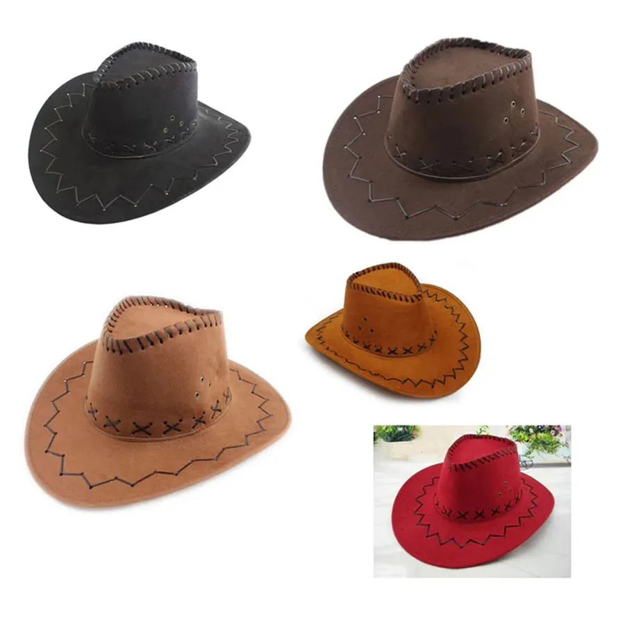 Suede Cowboy Hats - Classic Western Style — wholesale Apparel & Accessories by the case
