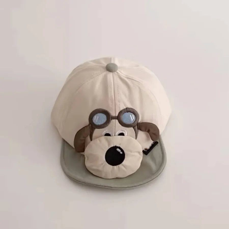 Animal Patterned Baseball Cap For Kids - Assorted — wholesale Apparel & Accessories by the case