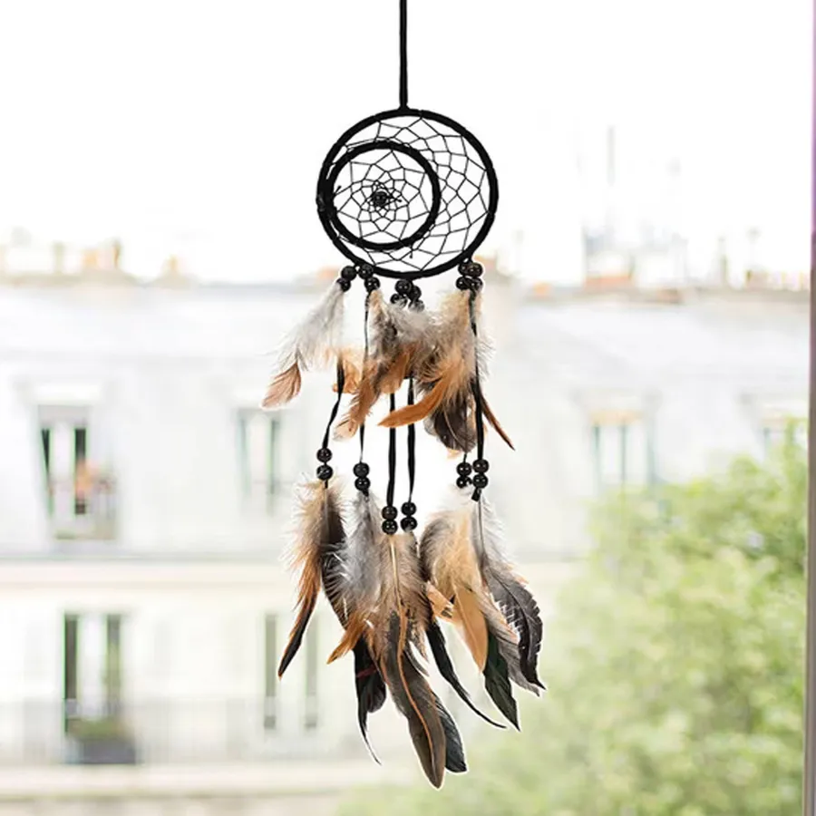 Dream Catchers Handmade Feather Use For Home & Others — wholesale Home & Décor by the case