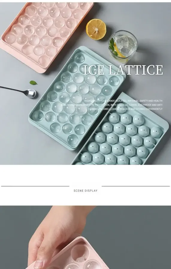 Ice Sphere Mold - Glacier Ball, Slow-Melting Silicone — wholesale More Wholesale Goods by the case