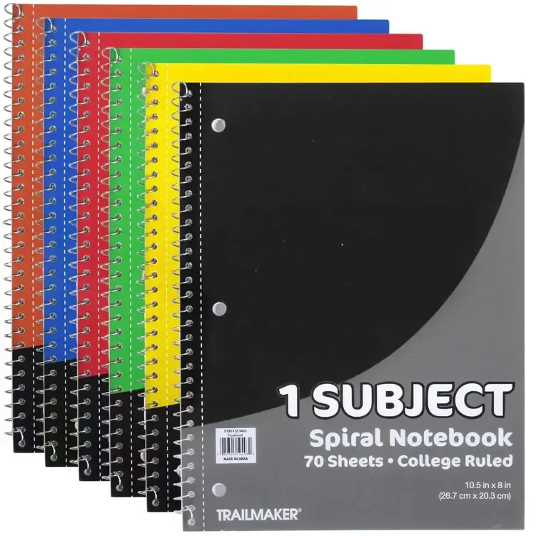 Easter Notebook - 1-Subject College Ruled, Pastel Cover, 70 Sheets — wholesale Seasonal & Holiday by the case