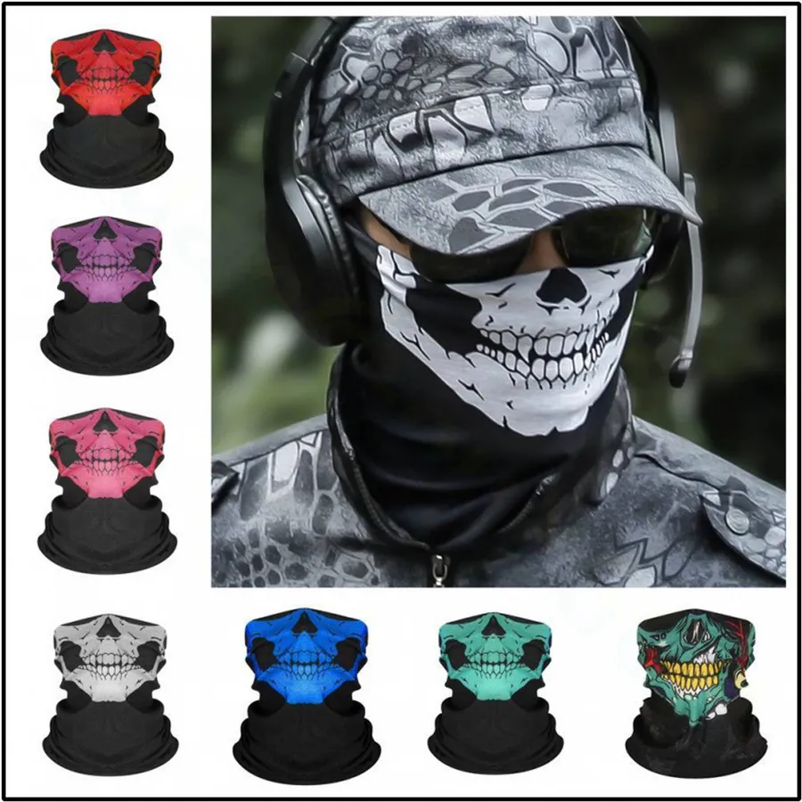Skull Series Face Scarf for Men - Assorted — wholesale Apparel & Accessories by the case