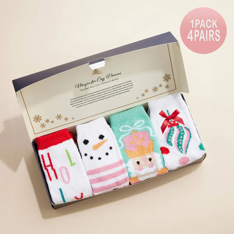 Christmas Bundle Gift Socks Set - Assorted — wholesale Seasonal & Holiday by the case