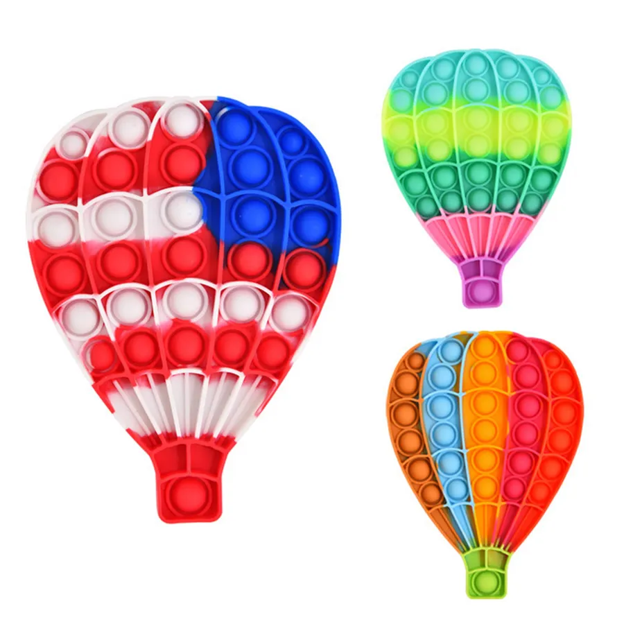 Hot Air Balloons Pop It Fidget Kids Toys in Bulk — wholesale Fidgets & Sensory by the case