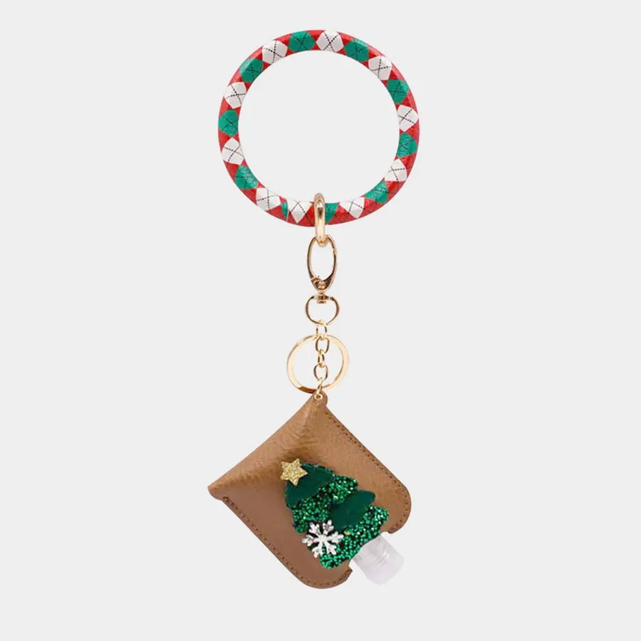 Brown Valentine Tree Keychain Valentine In Bulk — wholesale Keychains & Charms by the case