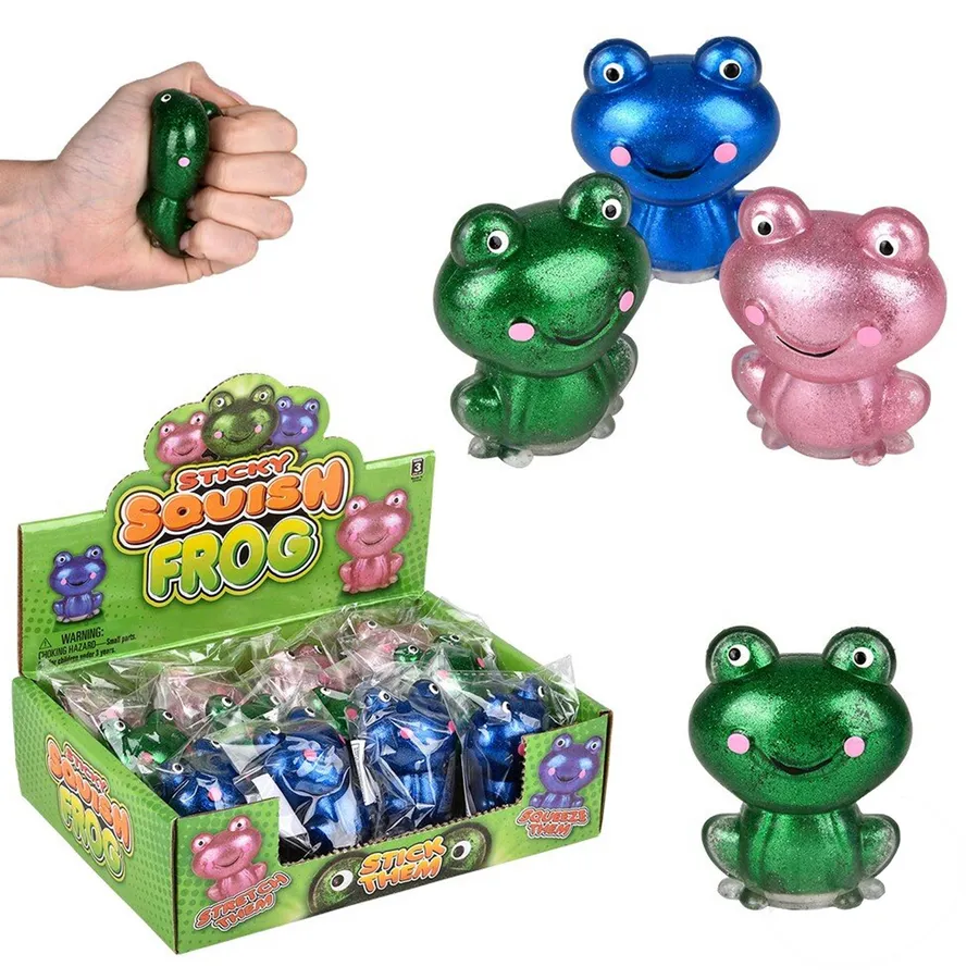 Squishy Sticky Frog — wholesale Plush & Squishies by the case