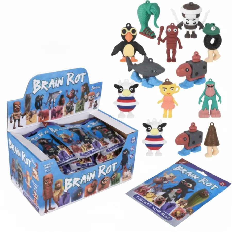 Collectible Meme Figurine and Card Blind Bag - Fun Novelty Toys and Party Favors — wholesale Party & Gifts by the case