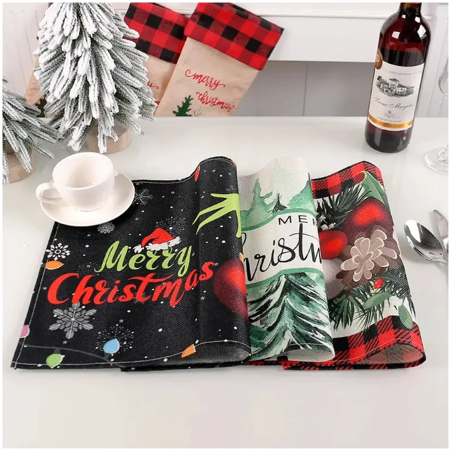 Home Decor Tree Printed Kitchen Table Mat For — wholesale Home & Décor by the case
