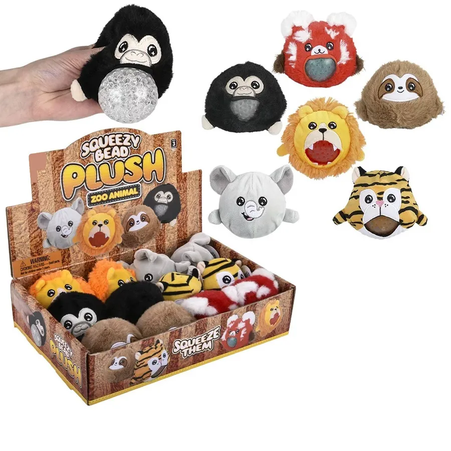 Squishy Toys Plush Animal Sensory Toy - Cute Squeezy Kids Fidget — wholesale Fidgets & Sensory by the case