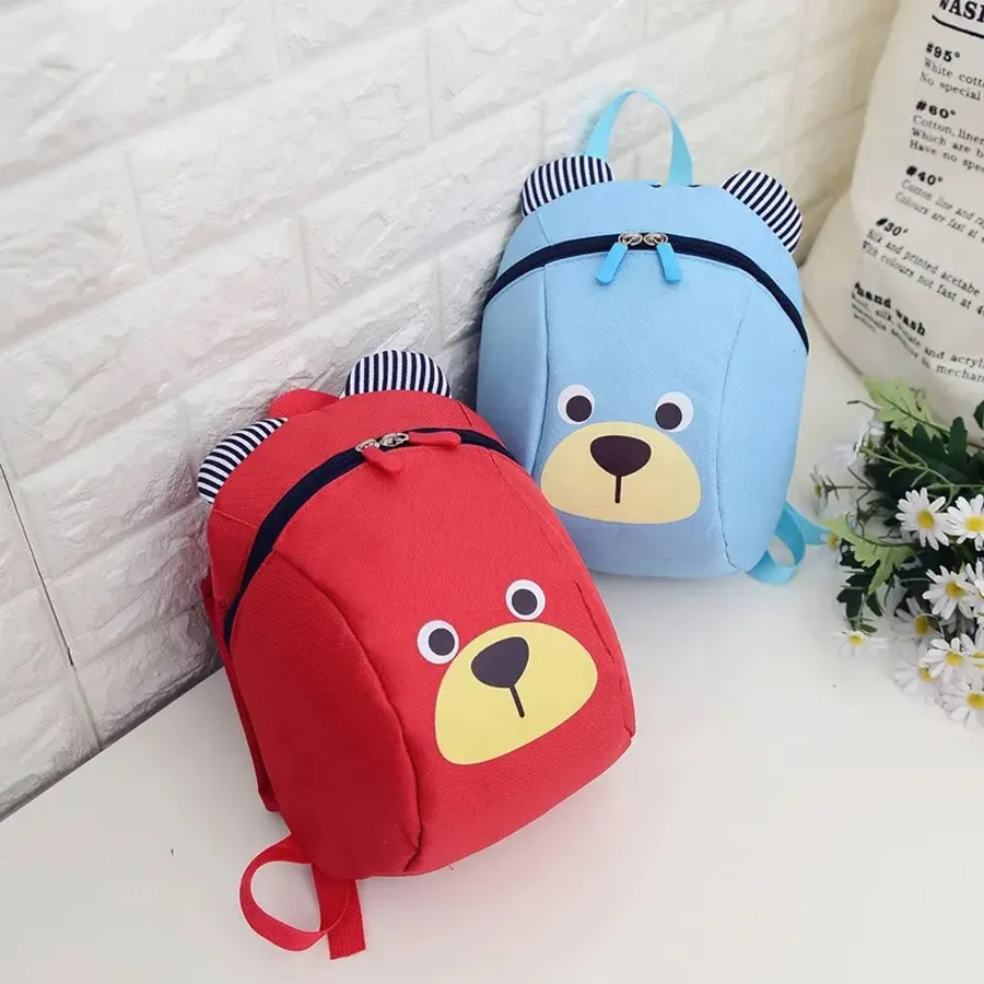 Toddler Backpack - Cute Plush Bear Zoo Animal, 10-Inch — wholesale Plush & Squishies by the case