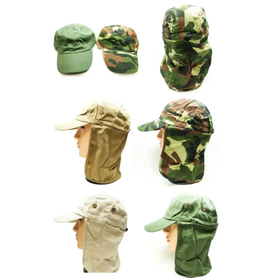Adults Unisex Sun Hats with Neck Cover - Assorted — wholesale Apparel & Accessories by the case